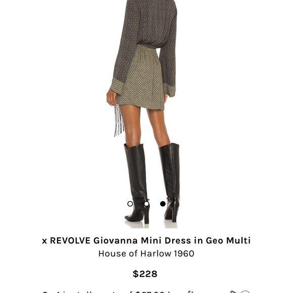 x REVOLVE Giovanna Mini Dress in Geo Multi
House of Harlow 1960 - Picture 2 of 3